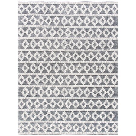 Safavieh 5 x 8 ft. Natura Hand Woven Rectangle Area Rug Ivory & Black NAT479A-5